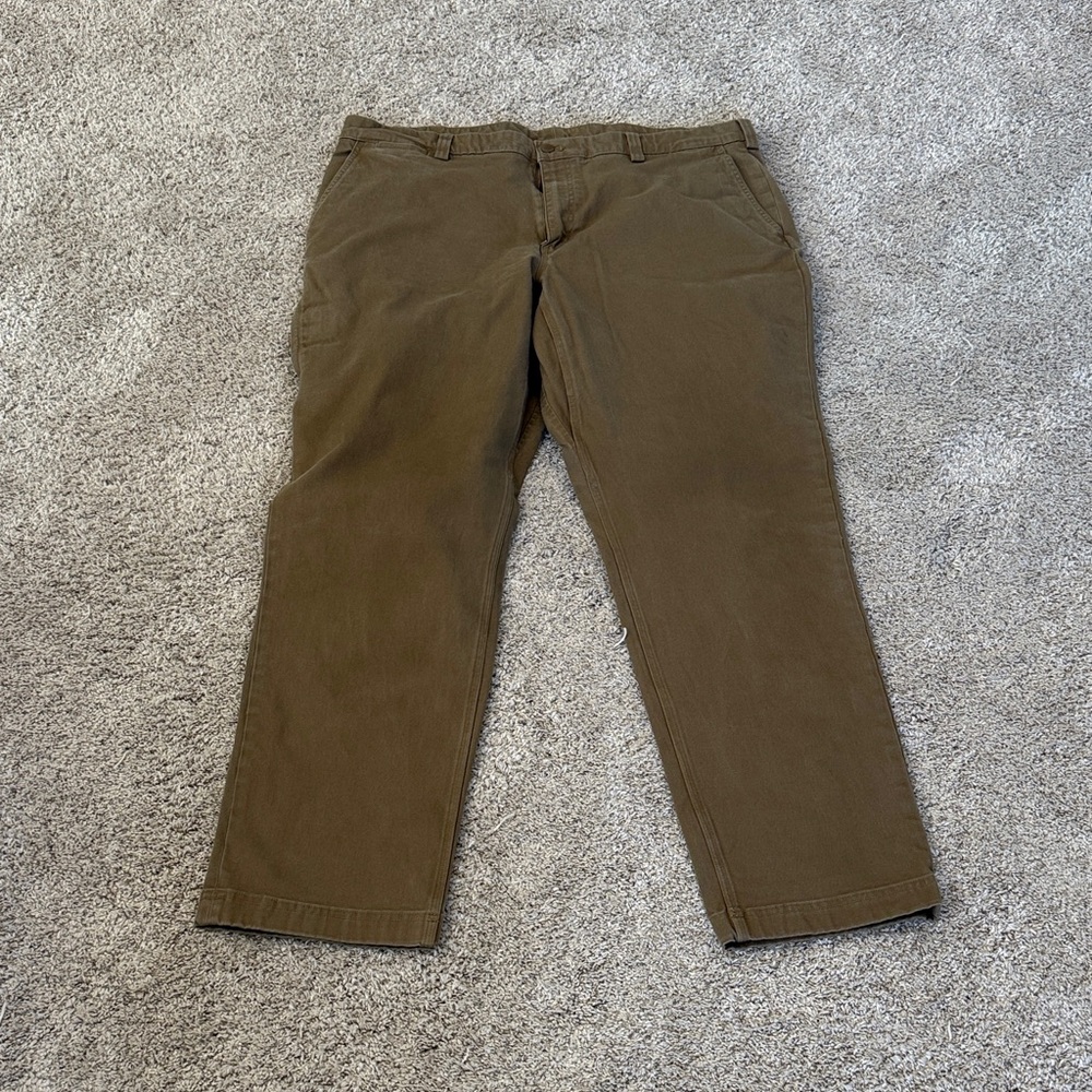 Duluth Trading Co Men's Olive Chinos